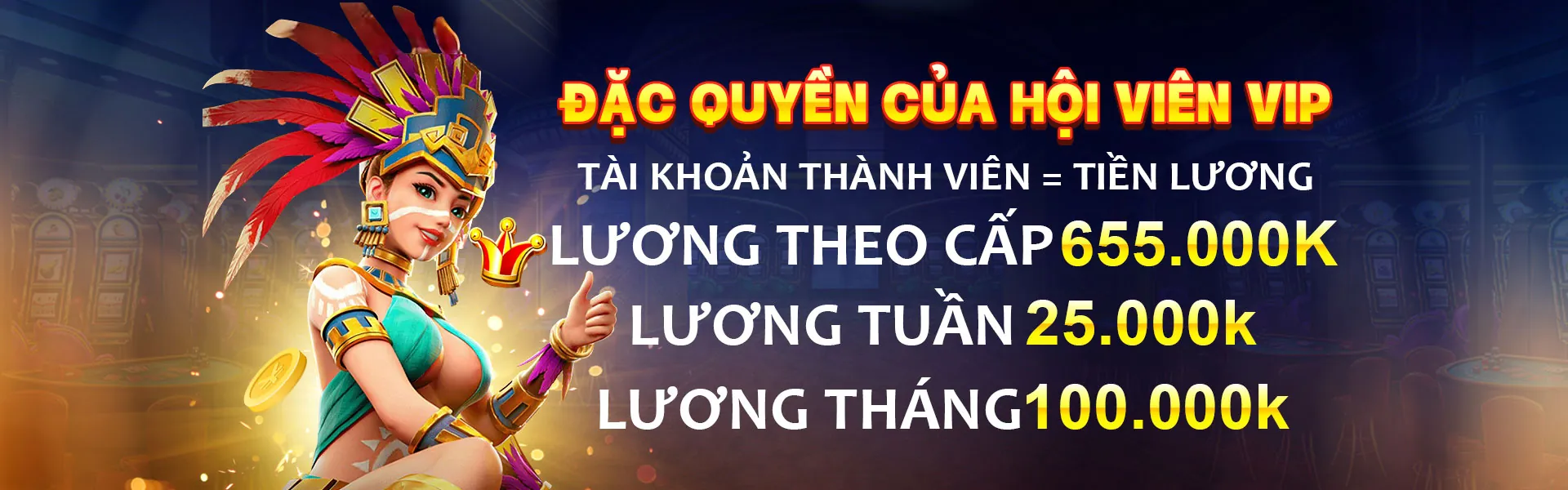 Thành viên VIP win678 tận hưởng đặc quyền